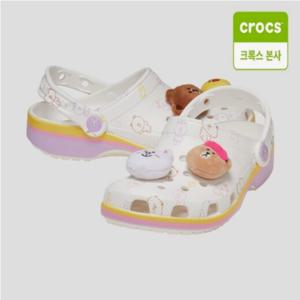 [크록스 본사] 라인프렌즈 클래식 클로그 토틀러 209498-100 아동샌들