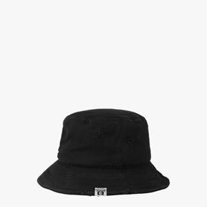 24SS A12AC401 BLACK 블랙 로고 탭 코튼 버킷햇