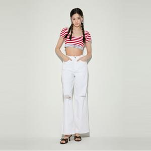 클레어 와이드핏 오프화이트 데님 (T32E1NEW32TWT11CE)