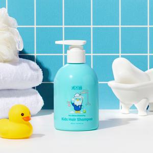 (+어린이칫솔 1P)[1+1]키즈텐 어린이 약산성 라이스 바이옴 저자극 밸런싱 키즈 샴푸 300ml, 2박스