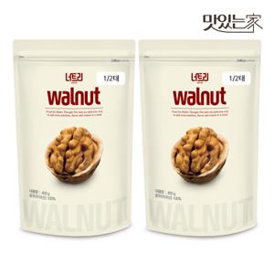 너트리 캘리포니아 호두 1/2태 400g x 2개