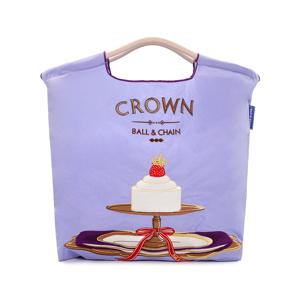 LAVENDER STRAWBERRY CAKE 에코백