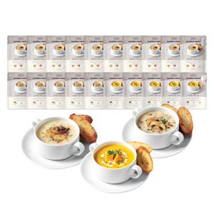 베키아에누보 스프 3종 20봉(포테이토 180g*10봉+머쉬룸 180g*5봉+단호박 180g*5봉)