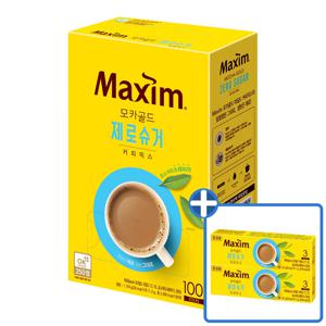 맥심 모카골드 제로슈거 커피믹스 100T+추가6T