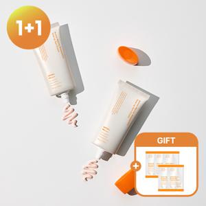 1+1 아스타잔틴 속살 톤업 선크림 50g 2개(+미백크림 7.5g)