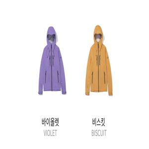 가벼운 여성 기능성 방수 자켓 퍼텍스 3L 자켓 W ZW1JKS24021