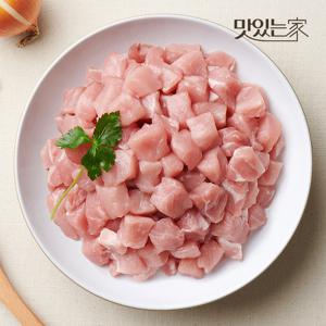 [농협안심한돈] 국내산 한돈 등심 짜장/카레용 500g