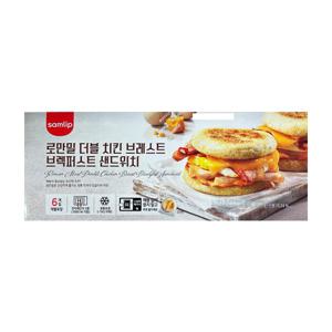삼립 브렉퍼스트 샌드위치 185Gx6_냉동