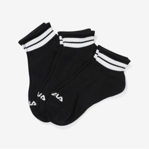 [본사 공식] 스트라이프 발목양말 3매입 (FS3SCF5312X_BLK)