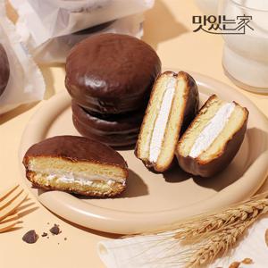 [청주오믈렛]수제 초코파이 카스테라 8입