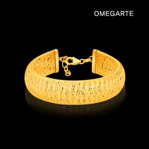 [OMEGARTE]18K 이태리 세르팬트 와이드 팔찌