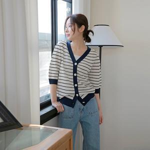 [최초가 109,000원]린넨 블렌드 나탈리 브이넥 니트3종세트