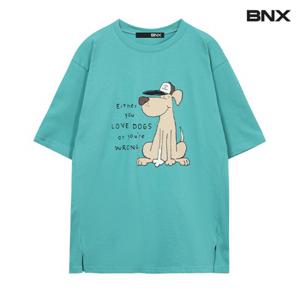 정상가:59,000원 ㅣ 강아지 프린팅 반팔 티셔츠 (BX2TS001L0)