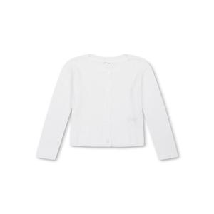MKF2EC2001 여아 리넨 라운드넥 스웨터 가디건
