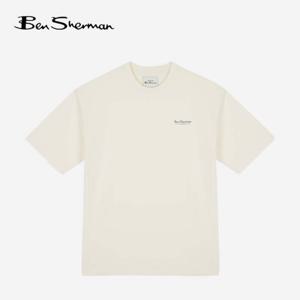 BOBTS296U 남여공용 여름 4컬러 오버핏 박스핏 스몰로고 반팔티셔츠