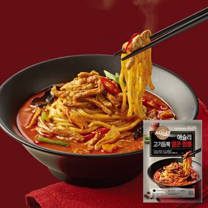 애슐리 고기듬뿍 얼큰짬뽕 1300g x 2팩