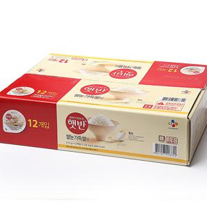[CJ] 햇반 쌀눈가득 쌀밥 210g x 12개