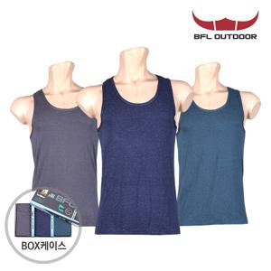 남성 기능성 런닝 민소매 3종 세트