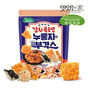 [하루견과] 누룽지&부각스220g 김치볶음밥맛