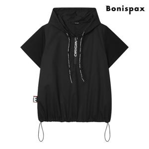 정상가:69,000원 | 후드 반집업 스트링 티셔츠 (XP1LW013L0)