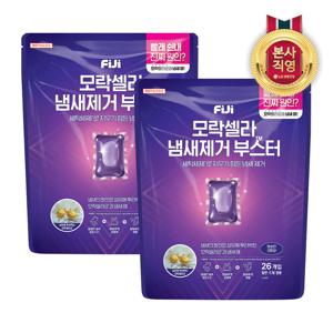 FiJi 피지 모락셀라 냄새제거부스터 캡슐세제 코튼향 26개입 2개