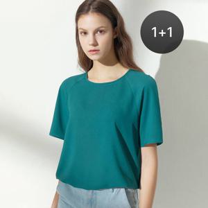 [최초가 69000원] [1+1] 썸머 실키 데일리 티블라우스