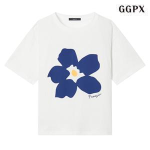 빅 프린팅 라운드 반팔 티셔츠 (GPALW010D)