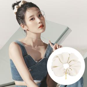 [제이에스티나][롯백정품] LALA J 헤어 스크런치 - 화이트_JALJHS3BS805FA000