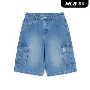 [공식] 여성 베이직 카고 데님 숏팬츠 NY (Indigo)