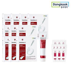 더마마스크3 인텐시브포뮬러 10매입x10박스+ 마데카크림 파워 부스팅 포뮬러 15ml +랜덤 1ml 10매