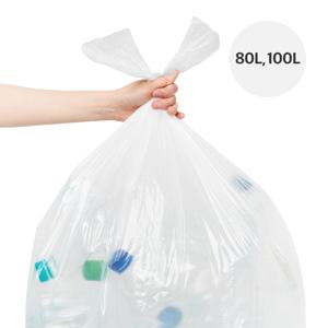 묶기 쉬운 매듭 배접봉투 80L/100L