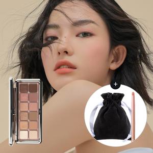 뉴 테이크 아이섀도우 팔레트+화이트 스트링 파우치+글로우 아이포인트 브러쉬