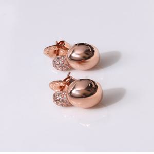 14k G.F 미뇽 볼드 귀걸이 EA2032