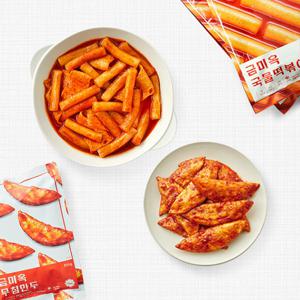 금미옥 국물떡볶이 2봉+무침만두1봉