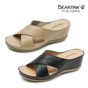 (BEARPAW) HEIDI 웨지 슬리퍼 (womens) 2종 택1