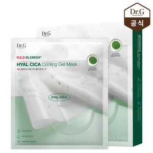 레드 블레미쉬 히알 시카 쿨링 겔 마스크 27g 10매