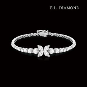 [E.L DIAMOND]18K 랩다이아몬드 프시케 그라데이션 팔찌