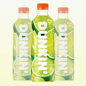던킨 제로 아이스티 샤인라임 500ml x 24개 ((유통기한 임박 : 25년 5월 28일))