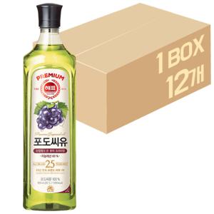 사조 해표 포도씨유 900ml x 12개 / 식용유 유지류 오일 기름