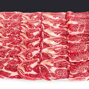(신선집중) 1등급 암소 한우 등심 500g+500g / 당일작업 / (칠리스테이크 소스 2개 포함)