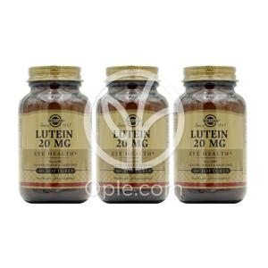 3개 루테인 20 mg 지아잔틴 60 소프트젤 Solgar