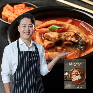 문 천 식 30년 전통 가마솥 소곱창 내장탕(냉동)  600g x 5팩