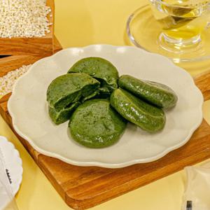 해풍맞고 자란 쑥으로 만든 제주 쑥개떡 굳지않는 말랑말랑 쑥떡 500g 10개입