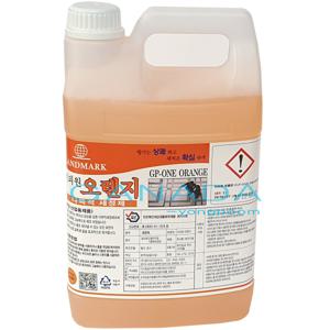 랜드마크 지피원오렌지 3.75L 1개 다목적세정제