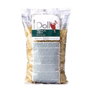 Doll 브라질리언 하드왁스 노란색 티타늄 1kg