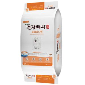 건강백서 강아지사료 포메라니언 6kg