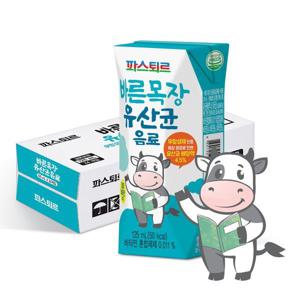 파스퇴르 바른목장 유산균음료125ml 24팩