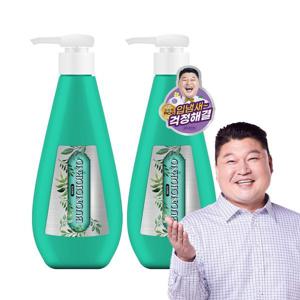 (신세계라이브쇼핑)덴티본조르노 펌핑 푸쉬 구취케어 치약 285g 2개입