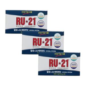 알유21 비타민C 750mg 6정 x 3박스 RU21