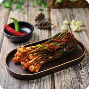 모든음식에 찰떡궁합 전라도 여수 파김치 1kg  당일제조 쪽파김치